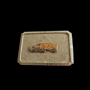 Vintage Allied Truck Belt Buckle